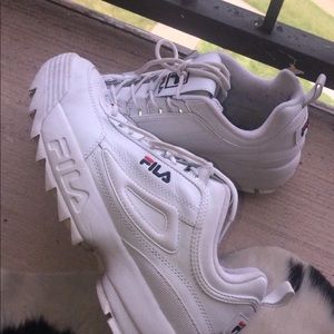 lightly used fila disrupters